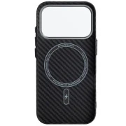 Чохол для мобільного телефону Armorstandart LikeCarbon2 MagCase Apple iPhone 17 Pro Carbon Black (ARM86258) (UA)