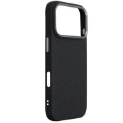 Чохол для мобільного телефону Armorstandart LikeCarbon2 MagCase Apple iPhone 17 Pro Kevlar Black (ARM88378) (UA)