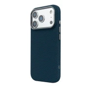Чохол для мобільного телефону Armorstandart LikeCarbon2 MagCase Apple iPhone 17 Pro Kevlar Dark Blue (ARM88554) (UA)