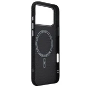Чохол для мобільного телефону Armorstandart LikeCarbon2 MagCase Apple iPhone 17 Pro Max Kevlar Black (ARM88377) (UA)
