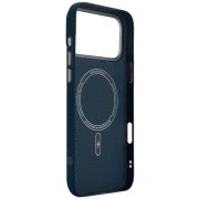 Чохол для мобільного телефону Armorstandart LikeCarbon2 MagCase Apple iPhone 17 Pro Max Kevlar Темно-синій (ARM88553) (UA)