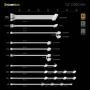 Gamemax 1200W (GZ 1200G WH) (UA)