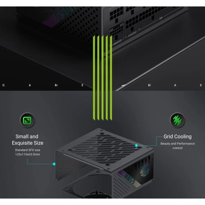 Gamemax 650W (GS 650G V25) (UA)