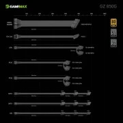 Gamemax 850W (GZ 850G BK) (UA)