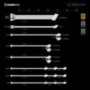 Gamemax 850W (GZ 850G WH) (UA)