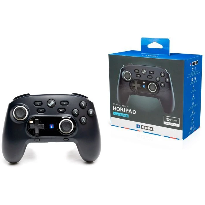 Геймпад Hori Wireless HORIPAD for Steam (HPC-055E) (UA) Платформа: PC,Steam Deck; Вибрация: