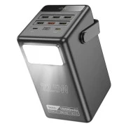 HOCO 100000mAh Endure 22.5W PD, QC, LED Lamp, Black (DB03 / 714721) (UA)