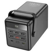 HOCO 100000mAh Endure 22.5W PD, QC, LED Lamp, Black (DB03 / 714721) (UA)