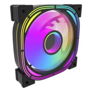 Кулер для корпусу DARKFLASH INF24 3IN1(PWM) BLACK (UA)