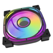 Кулер для корпусу DARKFLASH INF24 3IN1(PWM) BLACK (UA)