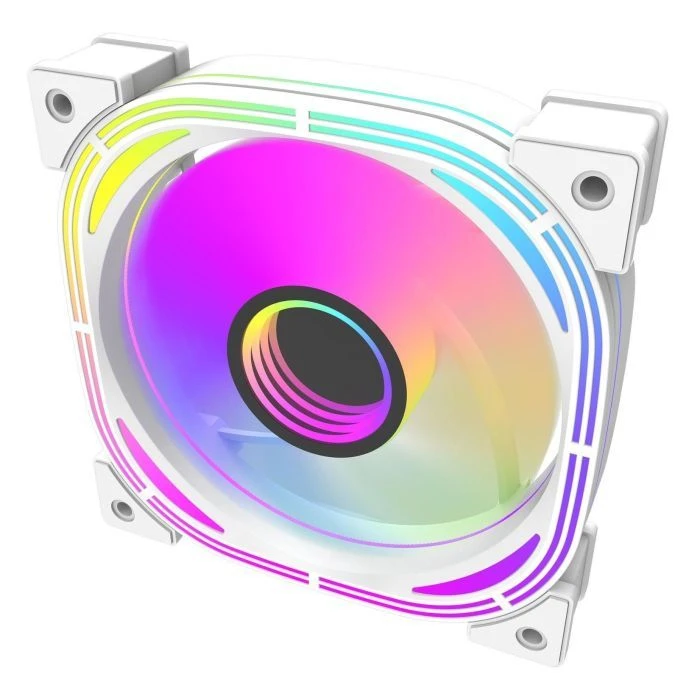 Кулер для корпусу DARKFLASH INF24 3IN1(PWM) WHITE (UA) Кількість вентиляторів: 1;