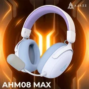 Наушники Ajazz AHM08 MAX 3-Mode White/Purple (AHM08-MAX-PWB) (UA)