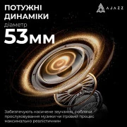 Наушники Ajazz AHM08 MAX 3-Mode White/Purple (AHM08-MAX-PWB) (UA)