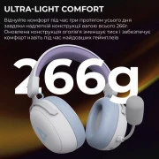 Наушники Ajazz AHM08 MAX 3-Mode White/Purple (AHM08-MAX-PWB) (UA)