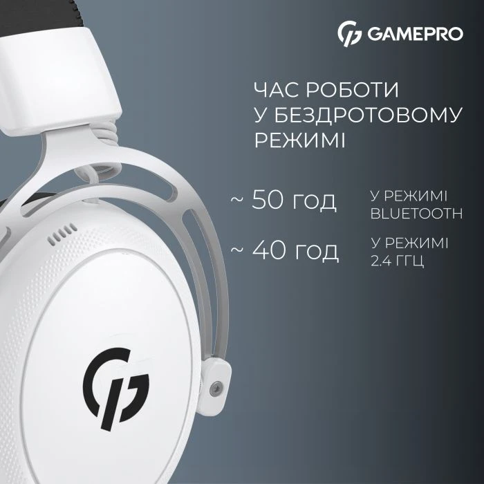 Наушники GamePro Asgard Skald 4-Mode White (HSW160W) (UA) Тип: геймерские (игровые);