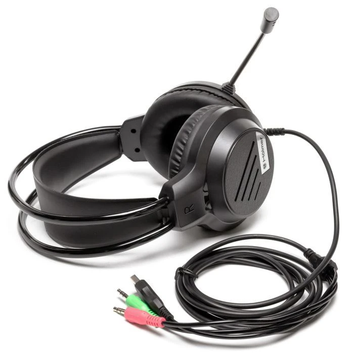 Навушники Holmer H-01GS 3.5 мм Black (H-01GS) (UA)