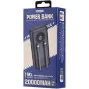 Remax 20000mAh, 22.5W, Black (RPP-38 / 45364) (UA)