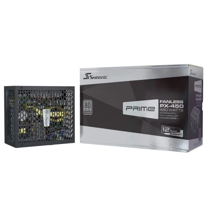 Seasonic 500W (PRIME-PX-500) (UA) Мощность: 450 Вт; Сертификация 80