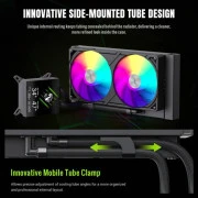 Система жидкостного охлаждения Gamemax GLACIER 240 LCD BK (UA)