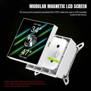 Система рідинного охолодження Gamemax GLACIER 240 LCD WH (UA)