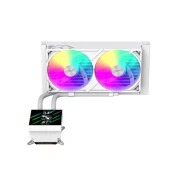 Система рідинного охолодження Gamemax GLACIER 240 LCD WH (UA)