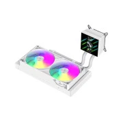 Система рідинного охолодження Gamemax GLACIER 240 LCD WH (UA)