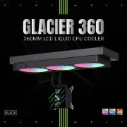 Система жидкостного охлаждения Gamemax GLACIER 360 LCD BK (UA)
