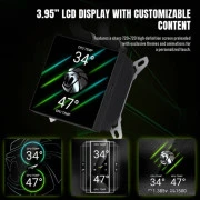 Система жидкостного охлаждения Gamemax GLACIER 360 LCD BK (UA)