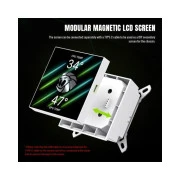 Система жидкостного охлаждения Gamemax GLACIER 360 LCD WH (UA)