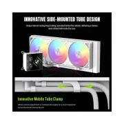 Система жидкостного охлаждения Gamemax GLACIER 360 LCD WH (UA)