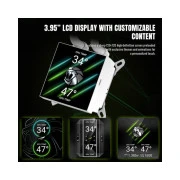 Система жидкостного охлаждения Gamemax GLACIER 360 LCD WH (UA)