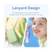 VENTION 5000mAh 20W PD, USB-C In/Out, Lightning In/Out, with cable, Gradient Yellow (FHWY0) (UA)