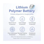 VENTION 5000mAh 20W PD, USB-C In/Out, Lightning In/Out, with cable, Gradient Yellow (FHWY0) (UA)