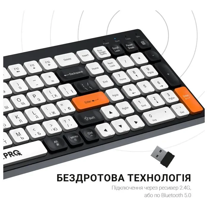 а OfficePro SK985BO Bluetooth/Wireless UA Black/White (SK985BO) (UA)