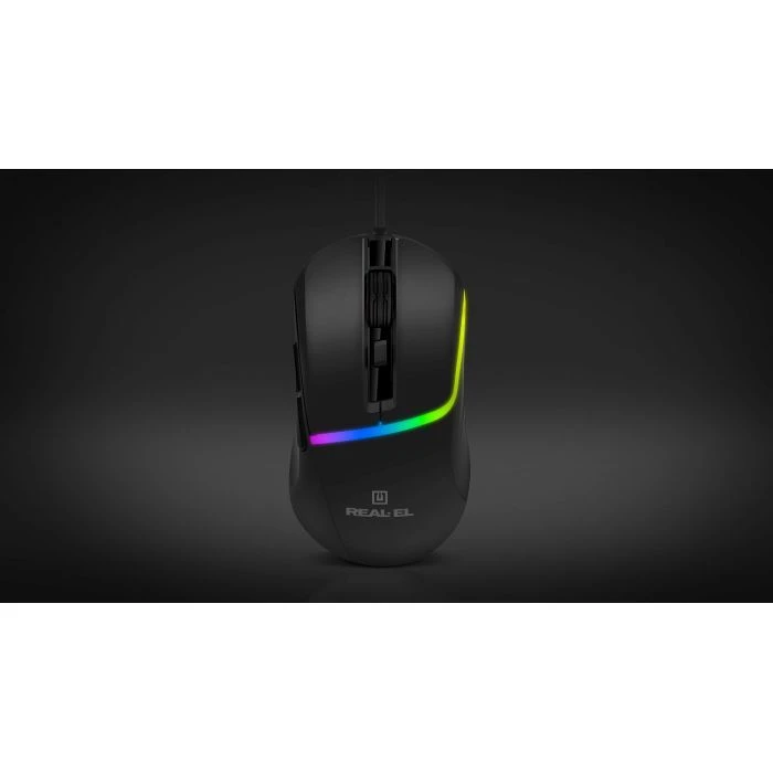 а REAL-EL RM-530 USB Black (EL123200053) (UA)