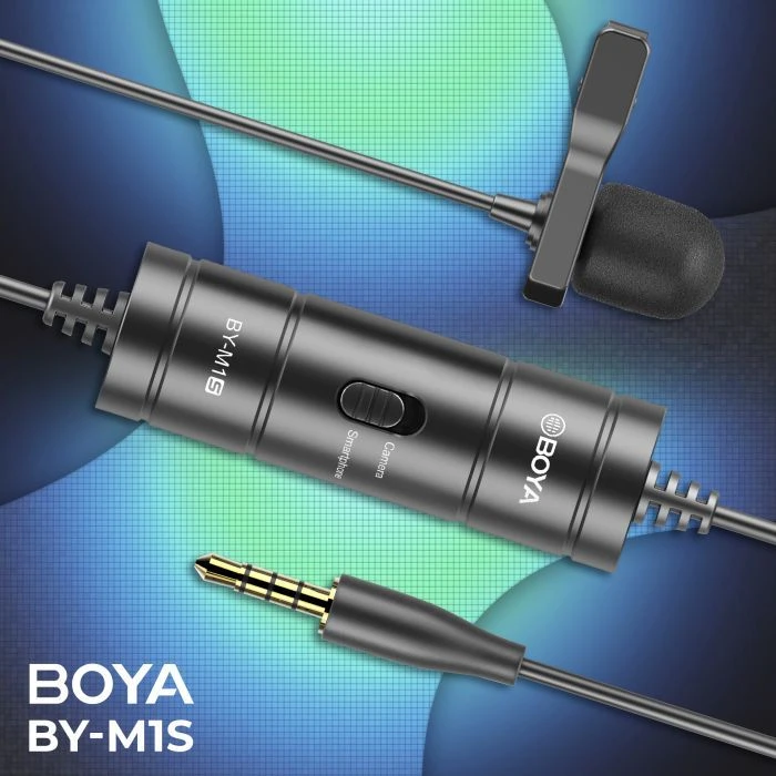 Boya BY-M1S Black (BY-M1S) (UA)
