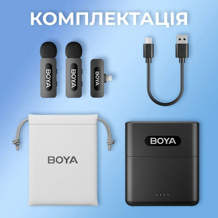Boya BY-V3 Lightning Black (BY-V3) (UA) Тип: конденсаторний;