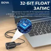 Boya MIC 2-02 Type-C/TRS Black (MIC 2-02) (UA)