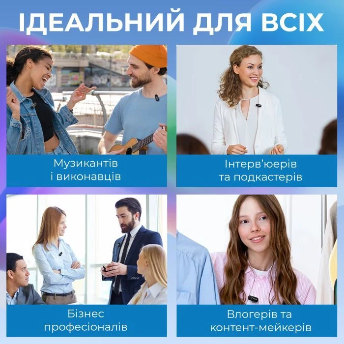 Boya mini-18 3,5 мм/TRS/Type-C Чорний (mini-18) (UA)