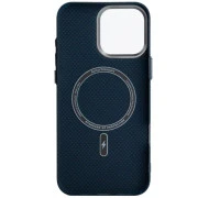 Чехол для мобильного телефона Armorstandart LikeCarbon2 MagCase Apple iPhone 16 Pro Max Kevlar Dark Blue (ARM88593) (UA)