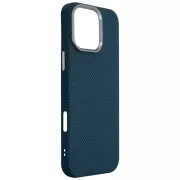 Чехол для мобильного телефона Armorstandart LikeCarbon2 MagCase Apple iPhone 16 Pro Max Kevlar Dark Blue (ARM88593) (UA)