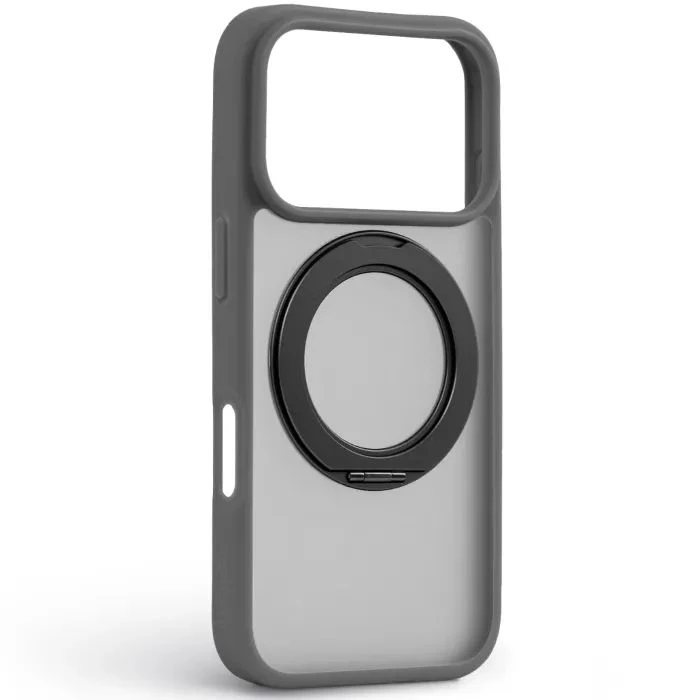 Чохол для мобільного телефону Armorstandart Unit Stand2 Apple iPhone 17 Pro Titanium Grey (ARM86335) (UA)