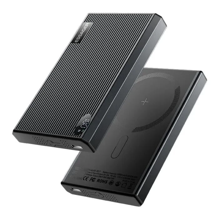 Essager 10000mAh Shining magnetic 20W PD QC/3.0 (EDY1W-SY0G-Z) (UA) Ємність: 10000 mAh; Призначення: для