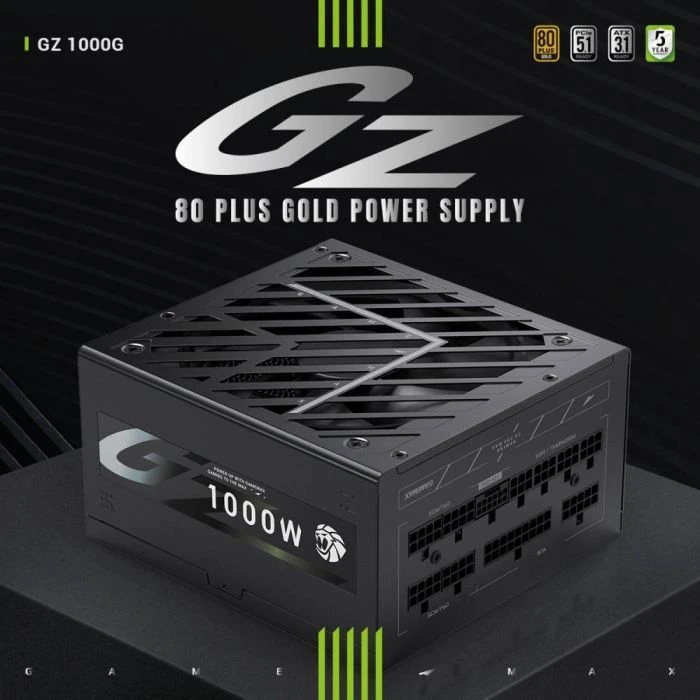 Gamemax 1000W (GZ 1000G BK) (UA)