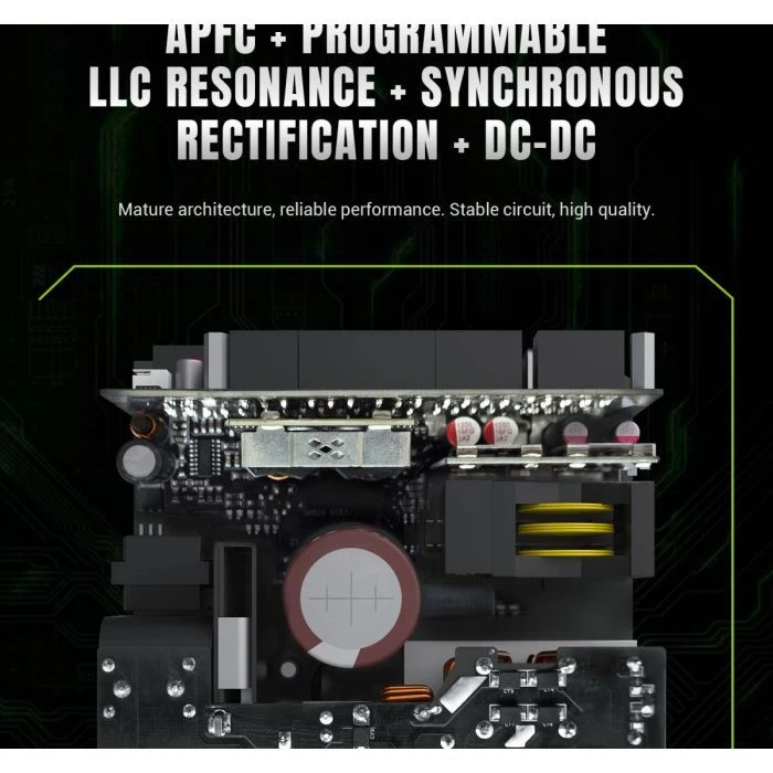 Gamemax 650W (GS 650G V25) (UA) Стандарт БП: SFX; Потужність: 650 Вт;