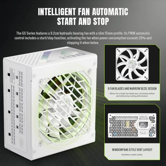 Gamemax 750W (GS 750G WH V25) (UA)