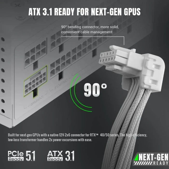 Gamemax 750W (GS 750G WH V25) (UA)