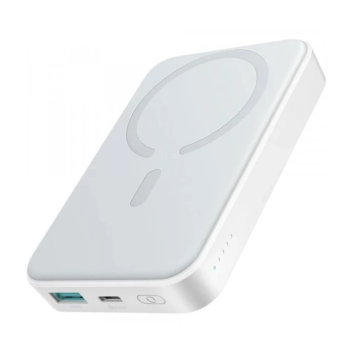 JOYROOM Magnetic Wireless 10000mAh 20W PD, QC, USB-C In/Out White (JR-W020 / 6941237119698) (UA)