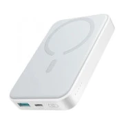 JOYROOM Magnetic Wireless 10000mAh 20W PD, QC, USB-C In/Out White (JR-W020 / 6941237119698) (UA)