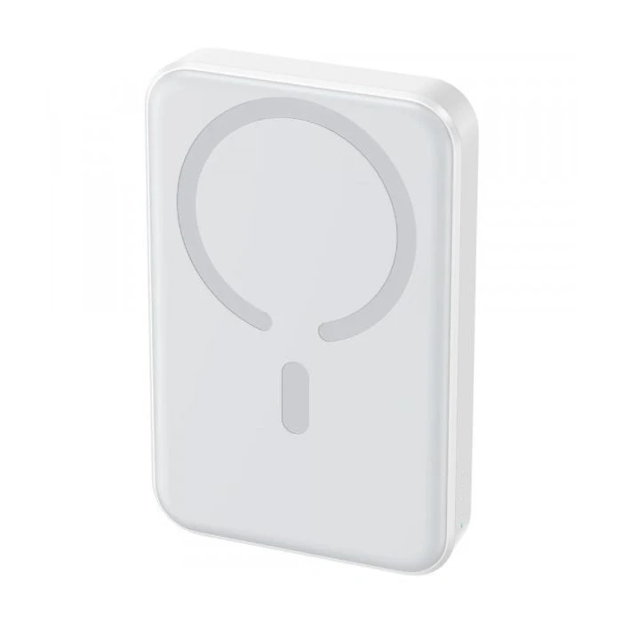 JOYROOM Magnetic Wireless 10000mAh 20W PD, QC, USB-C In/Out White (JR-W020 / 6941237119698) (UA)